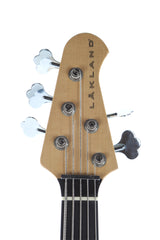 2002 Lakland USA 55-94 5 String Bass White Translucent Ash