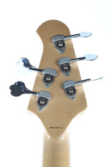 2002 Lakland USA 55-94 5 String Bass White Translucent Ash