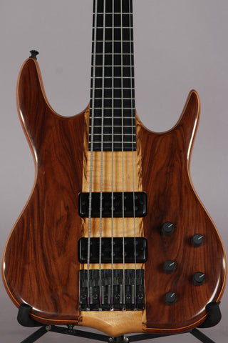 1994 Ken Smith Chuck Rainey CR5G 5 String Bass -Walnut Back-