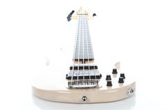 2002 Lakland USA 55-94 5 String Bass White Translucent Ash