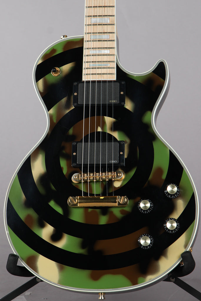 Gibson Custom Shop Les Paul Custom Zakk Wylde Camo ZP 483
