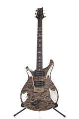 2012 PRS Paul Reed Smith Custom 24 Faded Grey Black Quilt 10 Top Left Handed Lefty