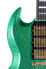 2008 Gibson Custom Shop SG Custom Green Sparkle
