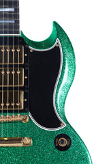 2008 Gibson Custom Shop SG Custom Green Sparkle