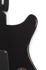 2012 PRS Paul Reed Smith Custom 24 Faded Grey Black Quilt 10 Top Left Handed Lefty