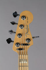 2005 Fender Custom Shop Custom Classic 5 String Jazz Bass Ice Blue Metallic