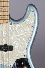2005 Fender Custom Shop Custom Classic 5 String Jazz Bass Ice Blue Metallic