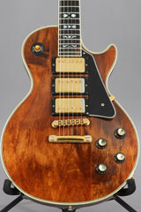 1977 Gibson Les Paul Custom Artisan 3 Pickup Walnut Top Electric Guitar