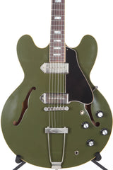 2018 Gibson Memphis Limited Edition ES-330 VOS Electric Guitar Olive Drab Green