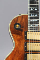 1977 Gibson Les Paul Custom Artisan 3 Pickup Walnut Top Electric Guitar