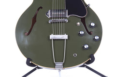 2018 Gibson Memphis Limited Edition ES-330 VOS Electric Guitar Olive Drab Green