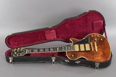 1977 Gibson Les Paul Custom Artisan 3 Pickup Walnut Top Electric Guitar