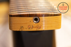 1996 Fender Roscoe Beck V 5 String Bass Guitar Shoreline Gold