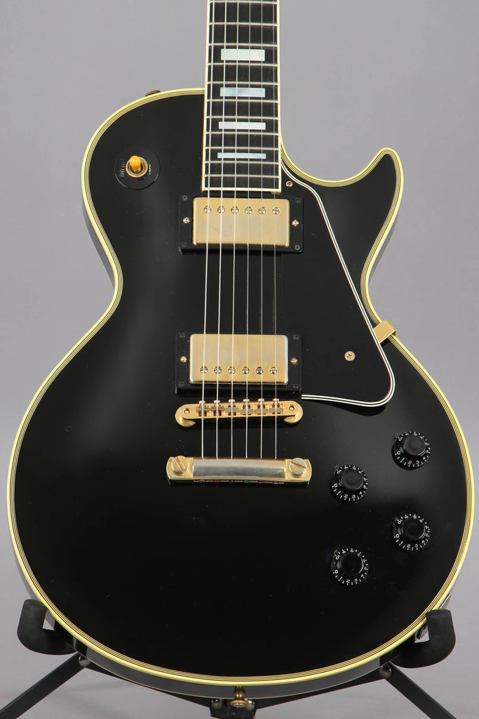 2002 Gibson Custom Shop Les Paul Custom 1957 Reissue 57RI Ebony Black Beauty