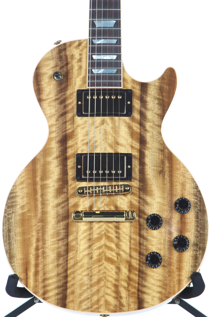 2017 Gibson Limited Run Les Paul Premium Plus Myrtle Antique Natural #59/150