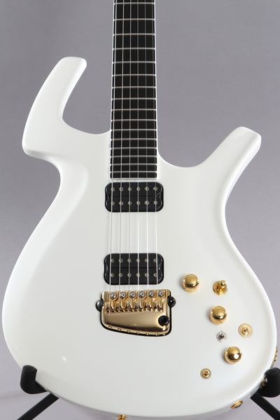 2008 Parker Fly Classic Pearl White with Graphtech Synth Plus Mag