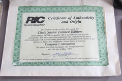 1991 Rickenbacker 4001CS Chris Squire Signature Bass Guitar #128/1000 ~Rare~