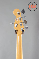 1996 Fender Roscoe Beck V 5 String Bass Guitar Shoreline Gold