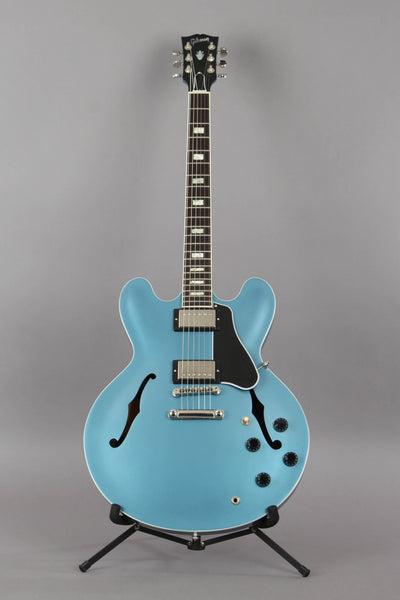 美品 Gibson Custom Memphis ES-335 Gibson Memphis ES-335 Figured in Aquamarine - The Guitar