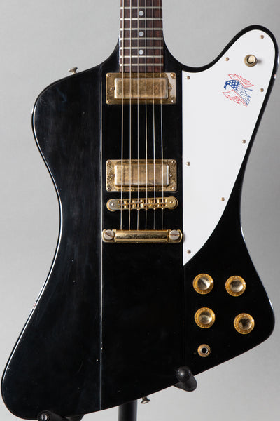 1976 Gibson Limited Edition Bicentennial Firebird Black | Guitar Chimp