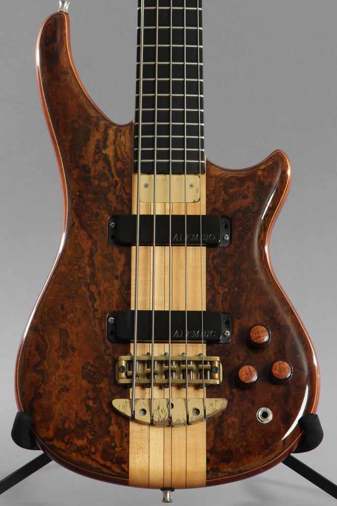 1993 Alembic Essence 5-String Bass Guitar ~Bocote Top~