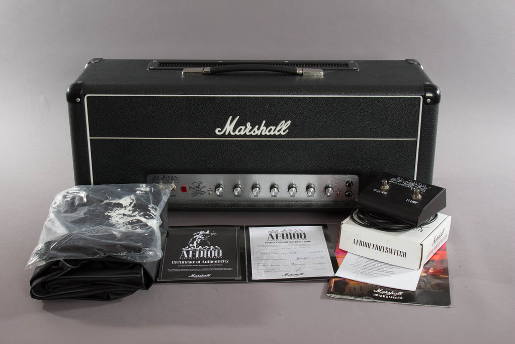2011 Marshall AFD 100 Slash Signature Appetite For Destruction 100 Watt Tube Head
