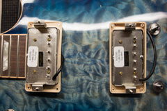 2018 Gibson Les Paul Standard Premium Quilt Top Ocean Water Perimeter