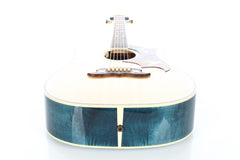 2016 Gibson Custom Shop Doves in Flight Limited Edition Trans Blue