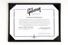 2016 Gibson Custom Shop Doves in Flight Limited Edition Trans Blue