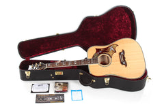 2016 Gibson Custom Shop Doves in Flight Limited Edition Trans Blue