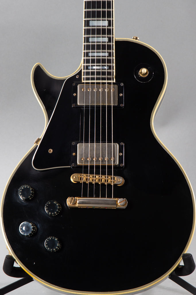 1981 Left-Handed Gibson Les Paul Custom Black Beauty