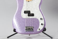 2017 Fender Limited Edition Adam Clayton Signature Precision P Bass Purple Sparkle