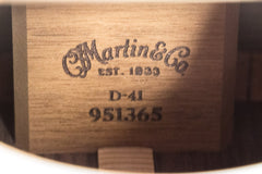 2003 Martin D-41 Acoustic Guitar