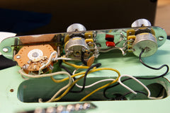 2009 Fender Limited Edition American Standard Telecaster Seafoam Green Matching Headstock