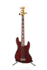 2011 Spector USA Coda Deluxe DLX 5 String Basss Black Cherry -SERIAL #001-