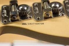 2017 Fender Limited Edition Adam Clayton Signature Precision P Bass Purple Sparkle