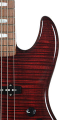 2011 Spector USA Coda Deluxe DLX 5 String Basss Black Cherry -SERIAL #001-