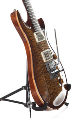 2014 PRS Paul Reed Smith Wood Library Custom 24 Floyd Rose Burnt Almond Artist Grade Quilt Top