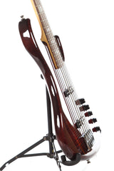 2011 Spector USA Coda Deluxe DLX 5 String Basss Black Cherry -SERIAL #001-