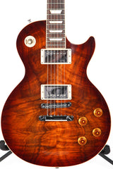 2013 Gibson Les Paul Standard Premium Koa Electric Guitar Honeyburst
