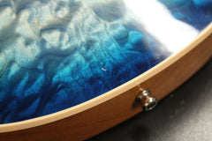 2018 Gibson Les Paul Standard Premium Quilt Top Ocean Water Perimeter