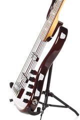 2011 Spector USA Coda Deluxe DLX 5 String Basss Black Cherry -SERIAL #001-