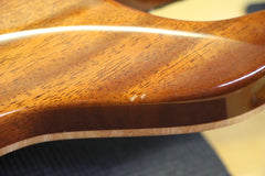 2014 PRS Paul Reed Smith Wood Library Custom 24 Floyd Rose Burnt Almond Artist Grade Quilt Top