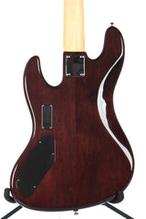 2011 Spector USA Coda Deluxe DLX 5 String Basss Black Cherry -SERIAL #001-