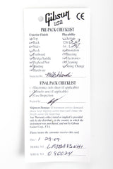 2009 Gibson Billie Joe Armstrong Signature Les Paul Electric Guitar