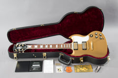 2012 Gibson Custom Shop SG Custom 2 Pickup Antique Gold All Gold