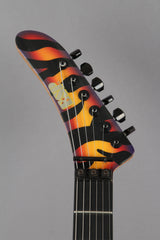 1989 ESP George Lynch Purple Tiger Sunburst Electric Guitar -Ebony Fingerboard-