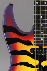 1989 ESP George Lynch Purple Tiger Sunburst Electric Guitar -Ebony Fingerboard-
