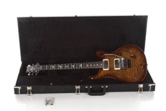 2014 PRS Paul Reed Smith Wood Library Custom 24 Floyd Rose Burnt Almond Artist Grade Quilt Top