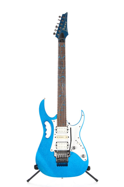 2002 Ibanez JEM7V SBL Blue Sparkle | Guitar Chimp